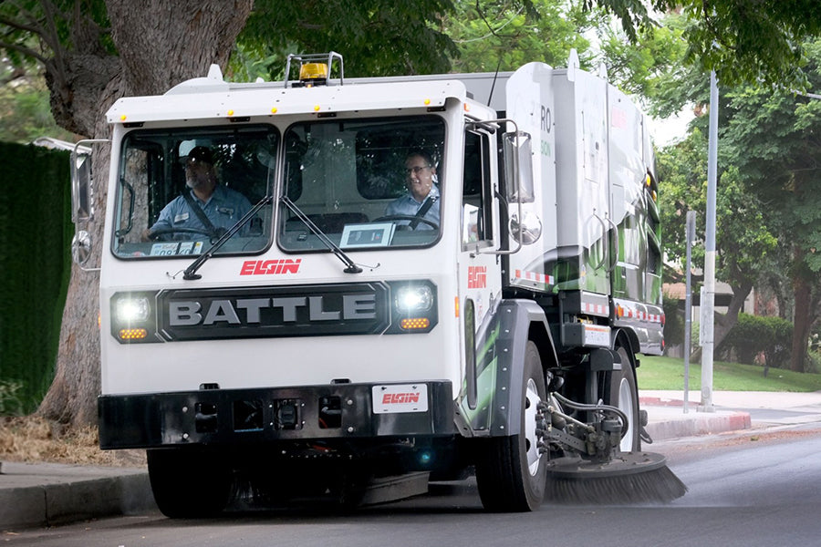 Nation’s first all-electric street sweeper comes to Los Angeles